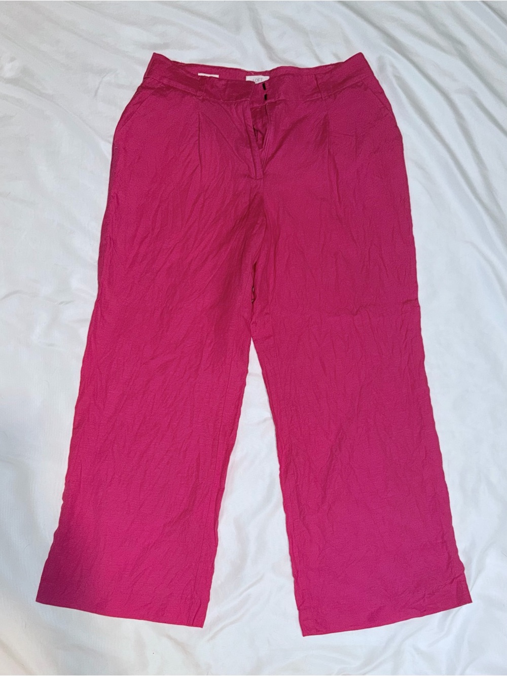 LOFT Outlet Fuchsia Trousers
